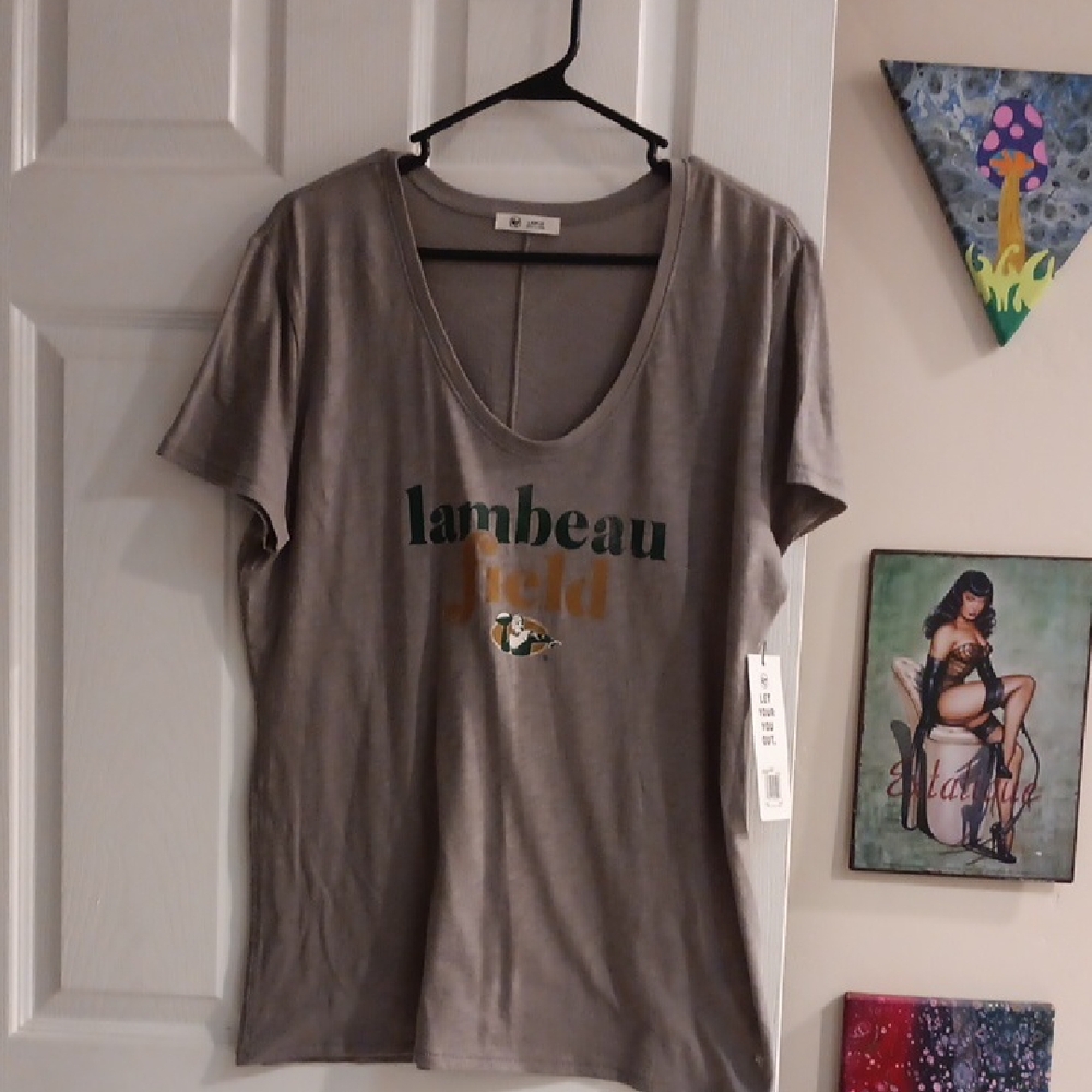 Greenbay Packers Football Women's Tee Large